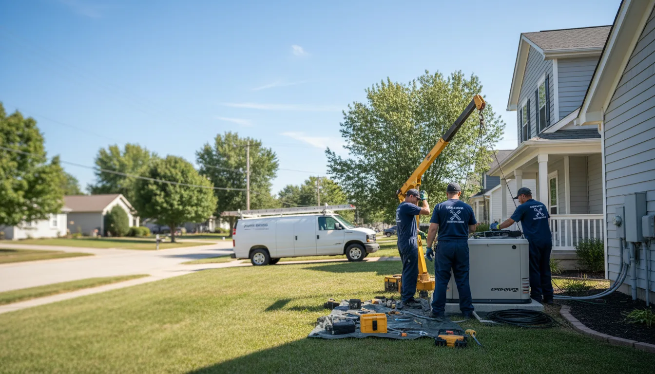 Generator Installation in Carrier Mills, IL near me